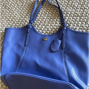Coach Tote, in purple